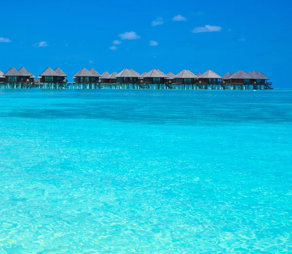 Bella spiaggia in maldive — Foto Stock