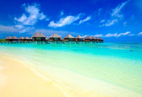 Bella spiaggia in maldive — Foto Stock