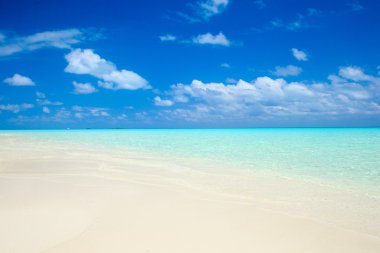 Maldivler güzel plajı