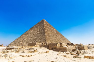 Giza Kahire, Mısır piramit.