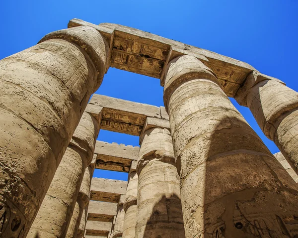 Rovine del tempio karnak in Egitto — Foto Stock