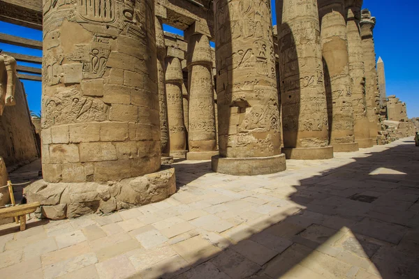 Ruïnes van Karnak tempel in Egypte — Stockfoto