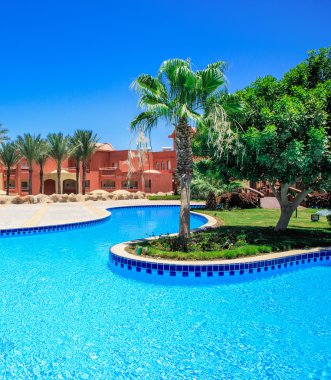 güzel bir Yüzme Havuzu