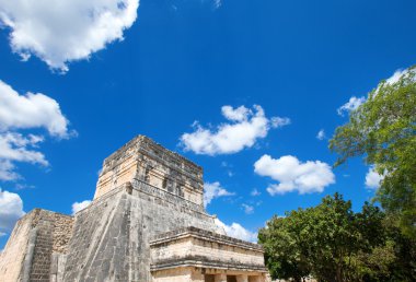 Tüylü yılan piramit Meksika