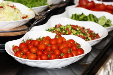 salata büfesi için gıda