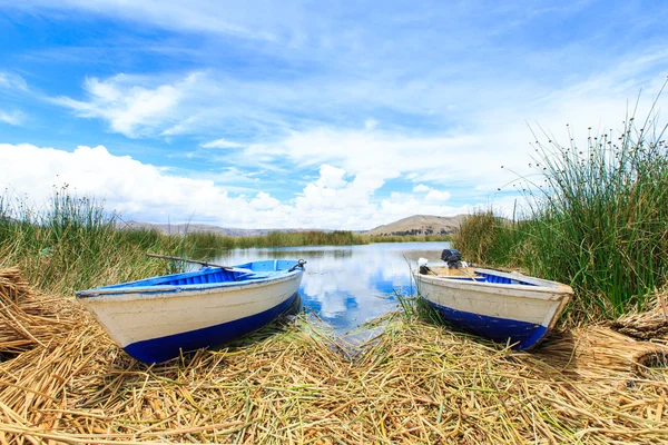 Lago Titicaca vicino a Puno, Perù — Foto Stock