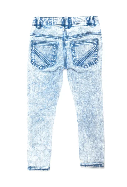 Jeans blu alla moda — Foto Stock