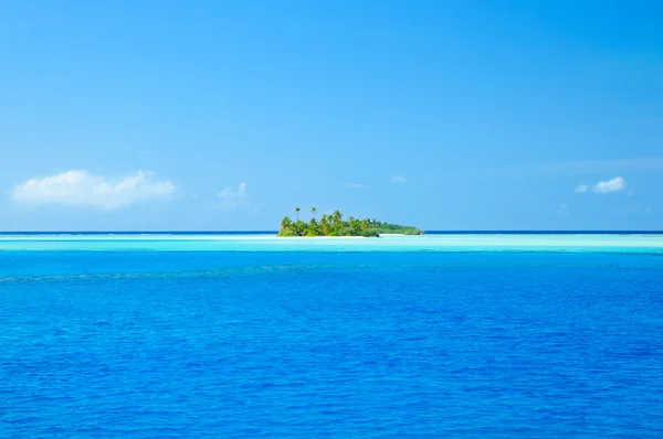 Tropikalna plaża na Malediwach — Zdjęcie stockowe