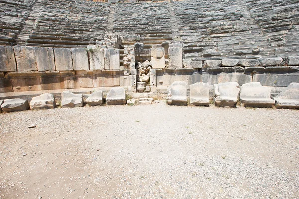 Ancien amphithéâtre à Myra, Turquie — Photo