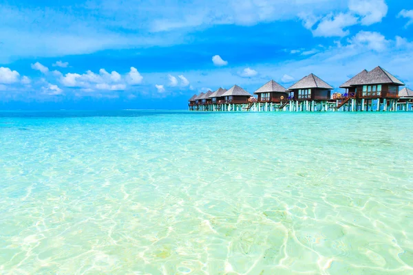 Spiaggia con Maldive — Foto Stock