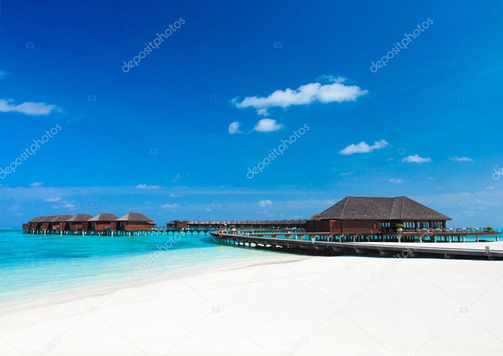 Beautiful beach and tropical sea