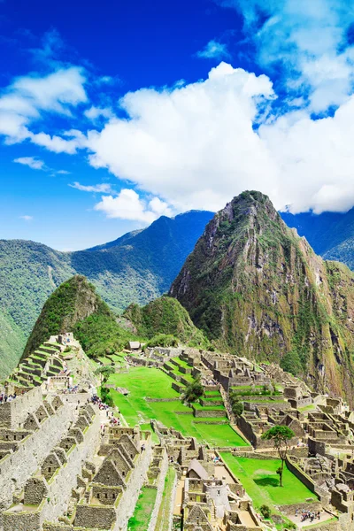 Machu Picchu, Patrimonio de la Humanidad por la UNESCO — Foto de Stock