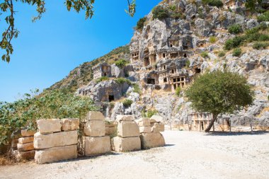 Kapadokya Vadisi'nin görünümünü