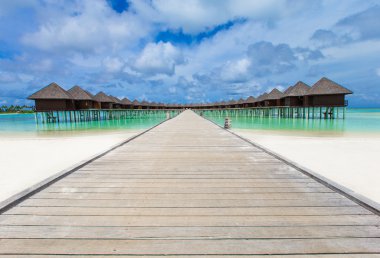 Su bungalov ve blue lagoon Beach