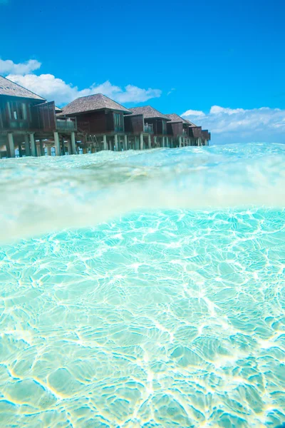 Pláž s Maledivy — Stock fotografie
