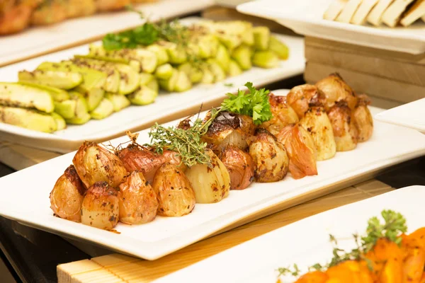 Comida para buffet de salada — Fotografia de Stock