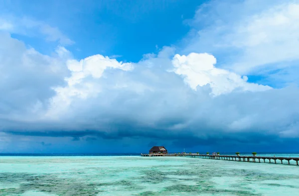 Beach with  Maldives — Stock Photo, Image