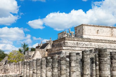 Chichen Itza Site, Meksika için piramit