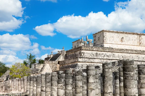 Πυραμίδα στο Site Chichen Itza, Μεξικό — Φωτογραφία Αρχείου