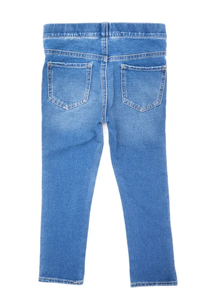 Blauwe trendy Jeans — Stockfoto