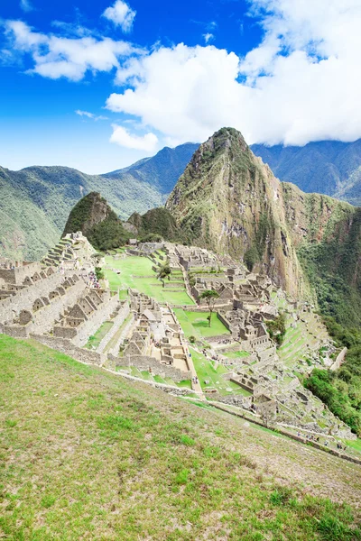 Las ruinas incas de Machu Picchu — Foto de Stock