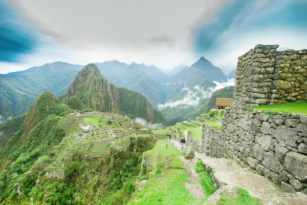 Antiguo Machu Picchu — Foto de Stock