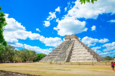 Tüylü yılan Piramit, Meksika'nın görünümü