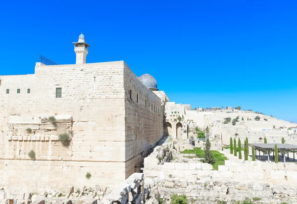 Antiguas ruinas en Jerusalén — Foto de Stock