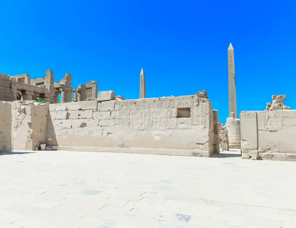 Karnak Tapınağı kalıntıları — Stok fotoğraf