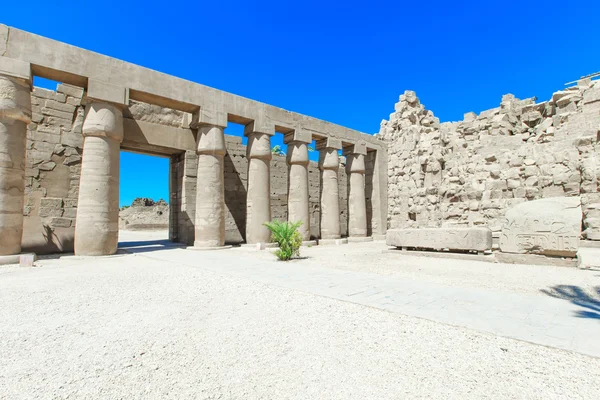 Ruínas do templo de Karnak — Fotografia de Stock