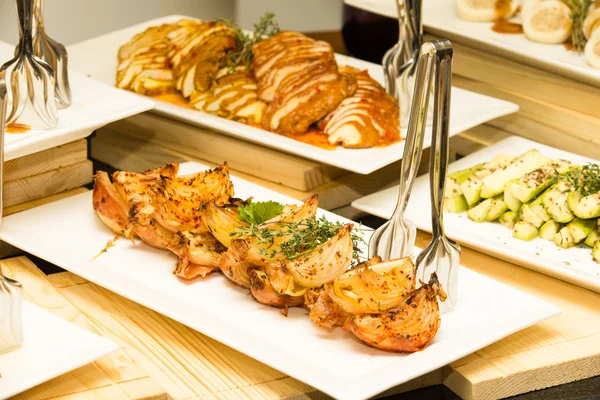 Comida para buffet de salada — Fotografia de Stock