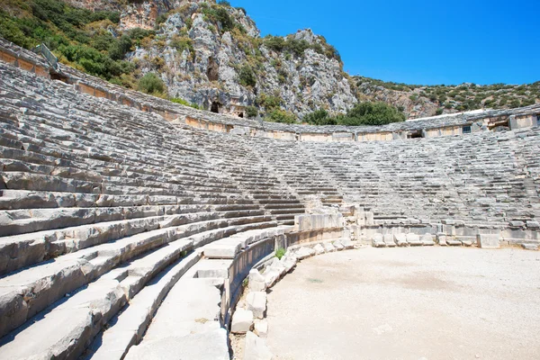 Nézd az ókori amfiteátrum — Stock Fotó