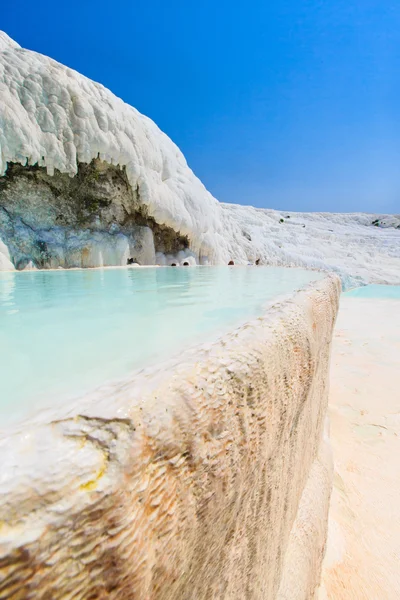 Pamukkale en la provincia de Denizli —  Fotos de Stock