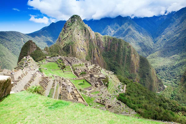 Inca ruïnes van Machu Picchu — Stockfoto