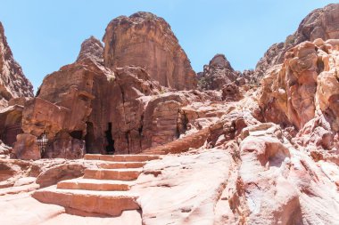 Ürdün Çölü görünümünü