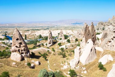 Kaya oluşumları Capapdocia içinde