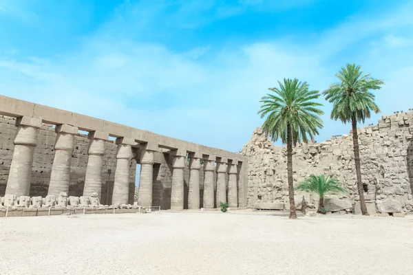 Templo de Karnak antigo — Fotografia de Stock