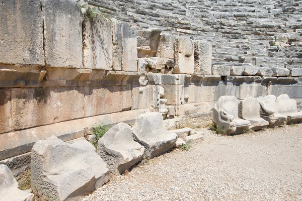 Antikes amphitheater in myra — Stockfoto