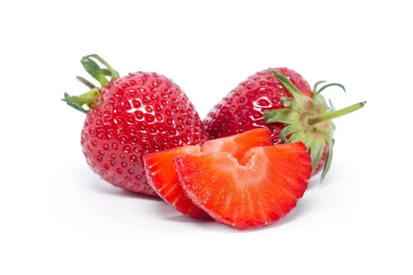 Frische reife Erdbeeren — Stockfoto