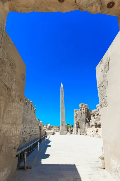 Templo de Karnak no Egito — Fotografia de Stock