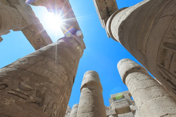 Antico Tempio di Karnak — Foto Stock