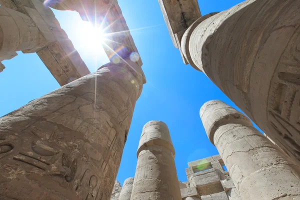 Templo de Karnak antigo — Fotografia de Stock