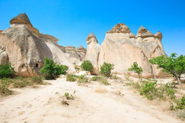 Kapadokya dağ manzarası