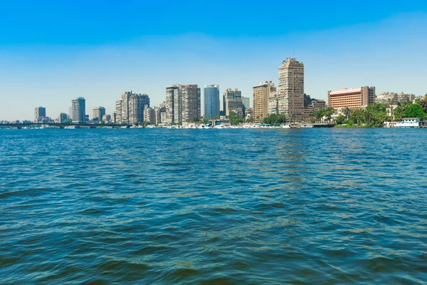 Красивая набережная реки Нил — стоковое фото
