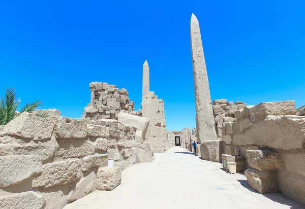 Ruinen des Karnak-Tempels — Stockfoto