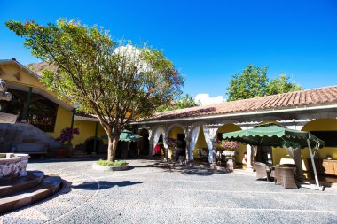 Rahat arka bahçesinde Panoraması