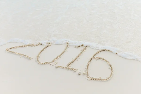 Tropisch strand op de Malediven — Stockfoto