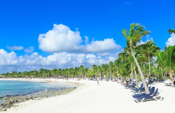 Beach and tropical sea — Stock Photo, Image