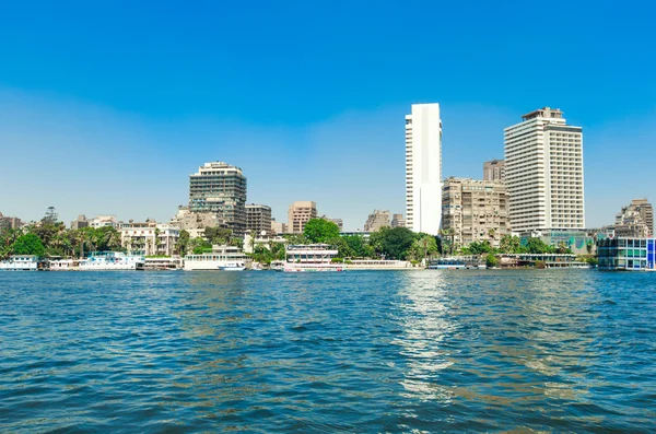 Río Nilo de El Cairo — Foto de Stock