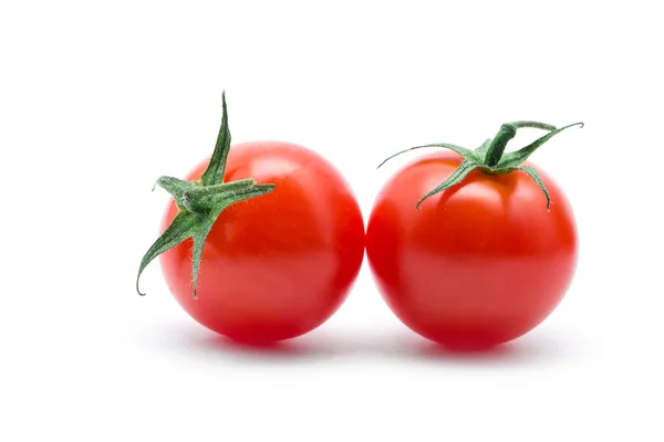 Tomaten met groene bladeren — Stockfoto